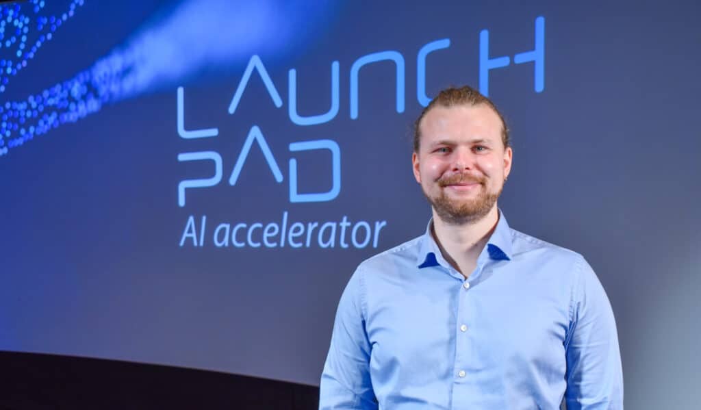 Thomas Hansen, Launchpad AI Accelerator. Foto: Anja Lillerud